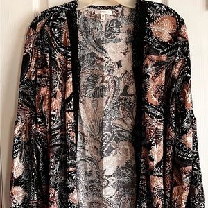 New Maurcies Open Front Cardigan